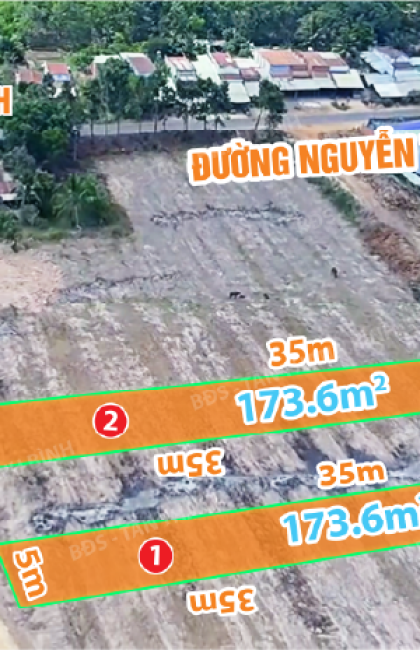 004 - ✨ 2 LÔ ĐẤT NỀN GIÁ RẺ KHU DÂN CƯ - HOÀ HIỆP – TÂN BIÊN – TÂY NINH ✨