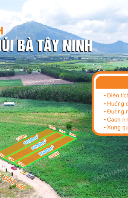 003 - 🌿 ĐẤT NGHỈ DƯỠNG VIEW NÚI BÀ – GIÁ CHỈ 500 TRIỆU 🌿