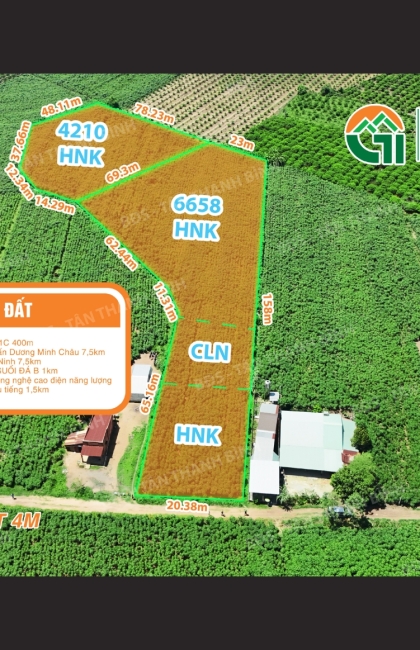 010 - ĐẤT VƯỜN SUỐI ĐÁ – NGANG KHỦNG 20M – GIÁ CHỈ 3 TỶ