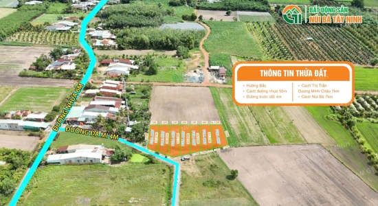 021 - (Đã bán 7 nền) - ĐẤT PHÂN LÔ - GIÁ MỀM - KHU DÂN CƯ - SÁT NHỰA