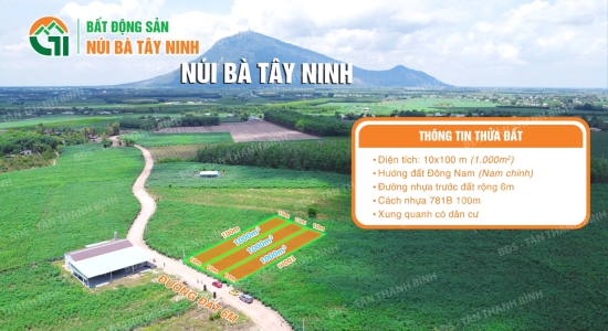003 - 🌿 ĐẤT NGHỈ DƯỠNG VIEW NÚI BÀ – GIÁ CHỈ 500 TRIỆU 🌿
