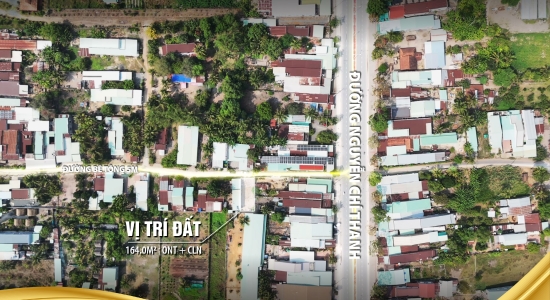 035-ĐẤT THỊ TRẤN DƯƠNG MINH CHÂU – 7,5m x 21m – CÁCH NHỰA NGUYỄN CHÍ THANH CHỈ 70m