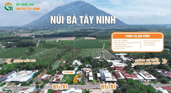 012 - 🔥 HOT 150M² ĐẤT MẶT TIỀN KINH DOANH SẦM UẤT – ĐƯỜNG NHỰA DT 781 30M- QH 45M – KHU DÂN CƯ ĐÔNG ĐÚC- GẦN CHỢ, UBND XÃ PHAN CHỈ 700M - SỔ SẴN – GIÁ 1.6 TỶ (266tr/m ngang)🔥