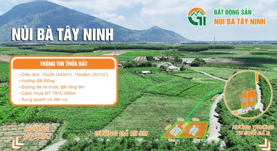 ​  009 - ĐẤT VIEW NÚI BÀ – GIÁ CỰC MỀM CHỈ 55 TRIỆU/M NGANG