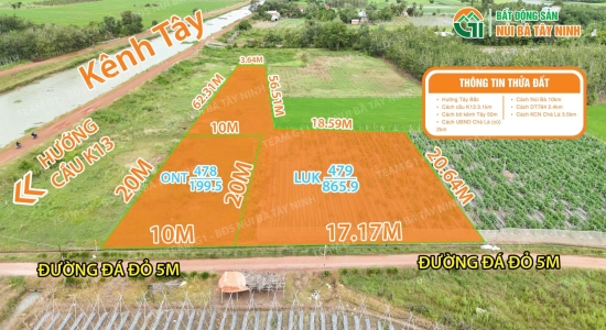 023-🏞 MỞ CỬA NHÌN KÊNH TÂY, QUAY LẠI THẤY NÚI BÀ – VIEW CÓ 1-0-2 TẠI XÃ CHÀ LÀ (CŨ), CẦU KHỞI (MỚI) - TÂY NINH 🏡