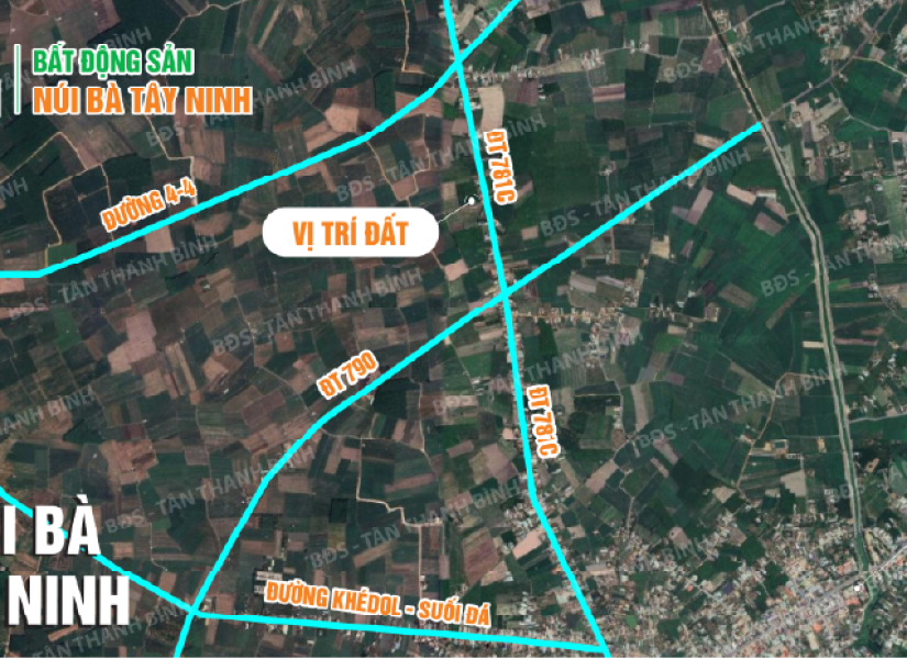005 -  6.000m² - NHÀ MẶT TIỀN ĐƯỜNG KINH DOANH 10M ĐT781C_KDL TL NÚI BÀ_TT DƯƠNG MINH CHÂU