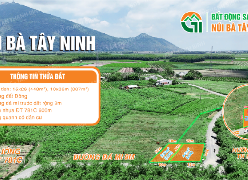 ​  009 - ĐẤT VIEW NÚI BÀ – GIÁ CỰC MỀM CHỈ 55 TRIỆU/M NGANG