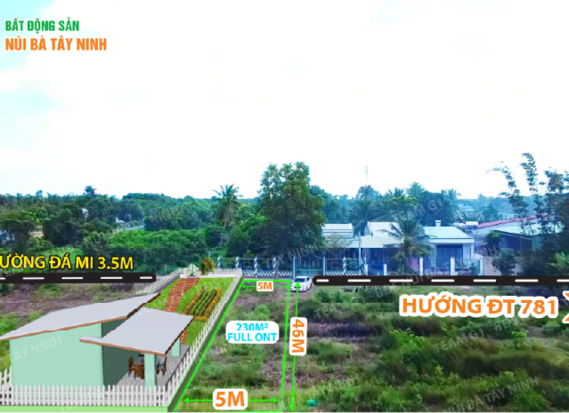 011 - 🔥 LÔ ĐẤT DUY NHẤT – CÁCH NHỰA 781 CHỈ 50M – GẦN CHỢ & UBND XÃ PHAN – FULL THỔ CƯ - GIÁ CHỈ 450 TRIỆU 🔥
