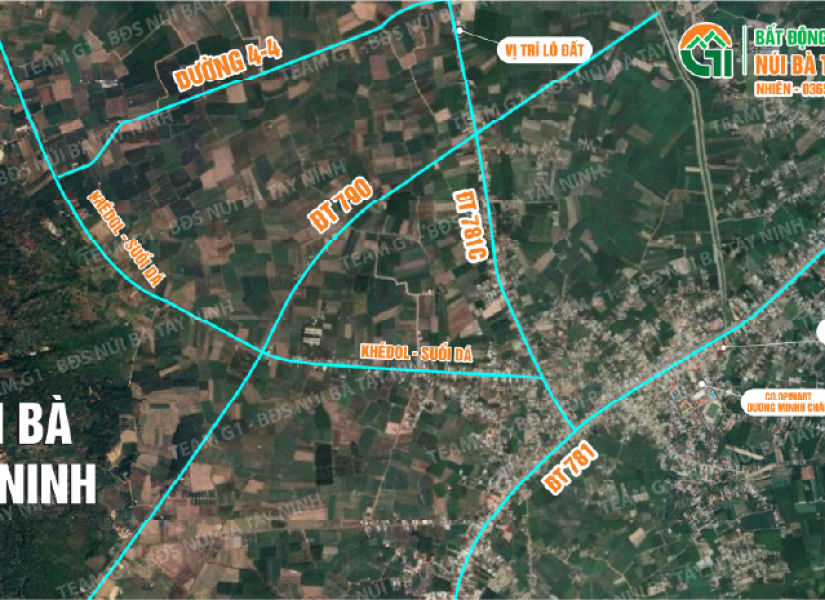 014 - 🔥 MẶT TIỀN KINH DOANH – DIỆN TÍCH LỚN – VIEW CHÍNH DIỆN NÚI BÀ – TRỤC ĐƯỜNG NHỰA DÂN SINH DT781C QH 45M– GIÁ CHỈ TỪ 1.6 TRIỆU/M² - 2.8 TRIỆU/M²🔥