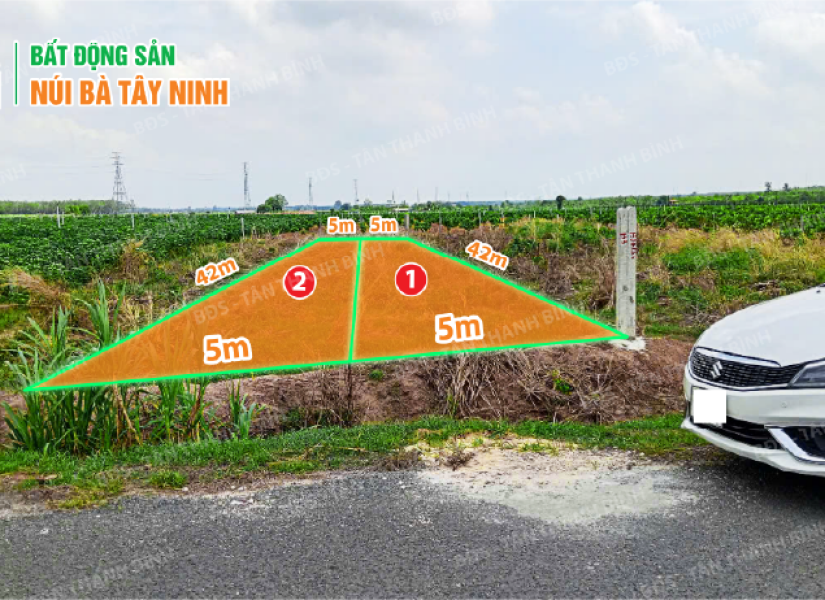 000 - 🔥 2 NỀN ĐẤT MẶT TIỀN KINH DOANH ĐƯỜNG 4-4 - VIEW NÚI BÀ CỰC ĐẸP 🔥