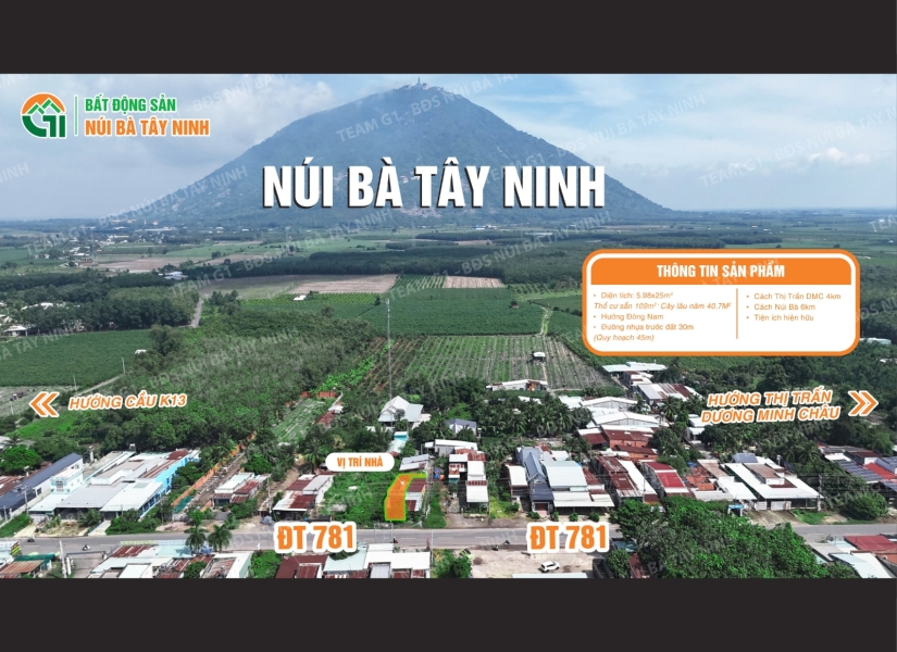 012 - 🔥 HOT 150M² ĐẤT MẶT TIỀN KINH DOANH SẦM UẤT – ĐƯỜNG NHỰA DT 781 30M- QH 45M – KHU DÂN CƯ ĐÔNG ĐÚC- GẦN CHỢ, UBND XÃ PHAN CHỈ 700M - SỔ SẴN – GIÁ 1.6 TỶ (266tr/m ngang)🔥