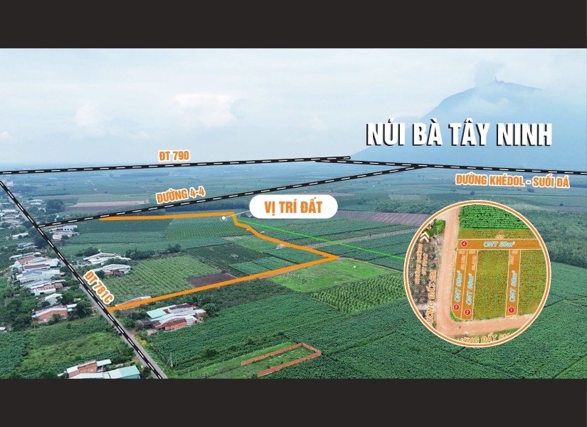 30-LÔ ĐẤT VỊ TRÍ ĐẸP TRONG CỤM DÂN CƯ LỚN – XÃ SUỐI ĐÁ- SỔ SẴN 