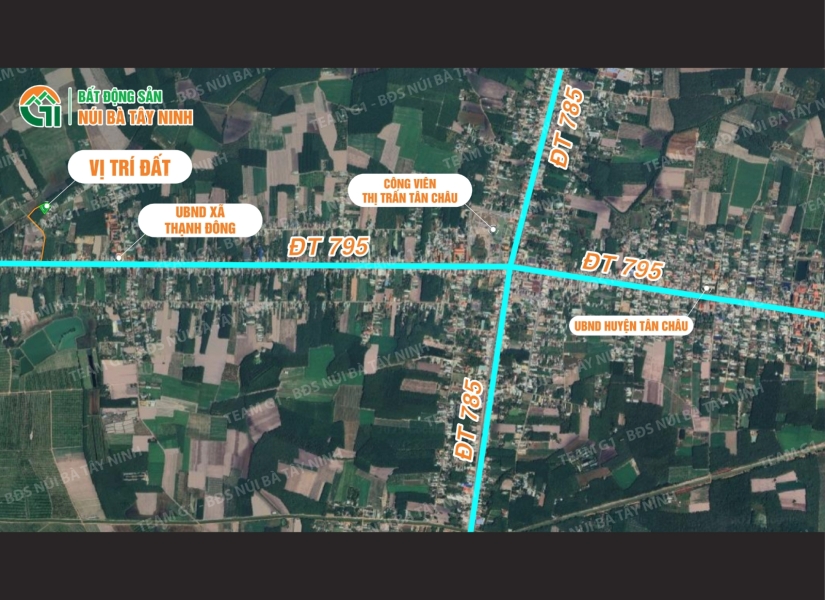 013 - 🔥 NGUYÊN LÔ 2.800M² HNK – GIÁ NGỘP CHỈ 1 TỶ (≈ 360TR/1000M²) Mặt tiền 70m bờ kênh – Sát KDC Thạnh Đông, Tân Châu – Cách nhựa chỉ 40m – Sổ sẵn