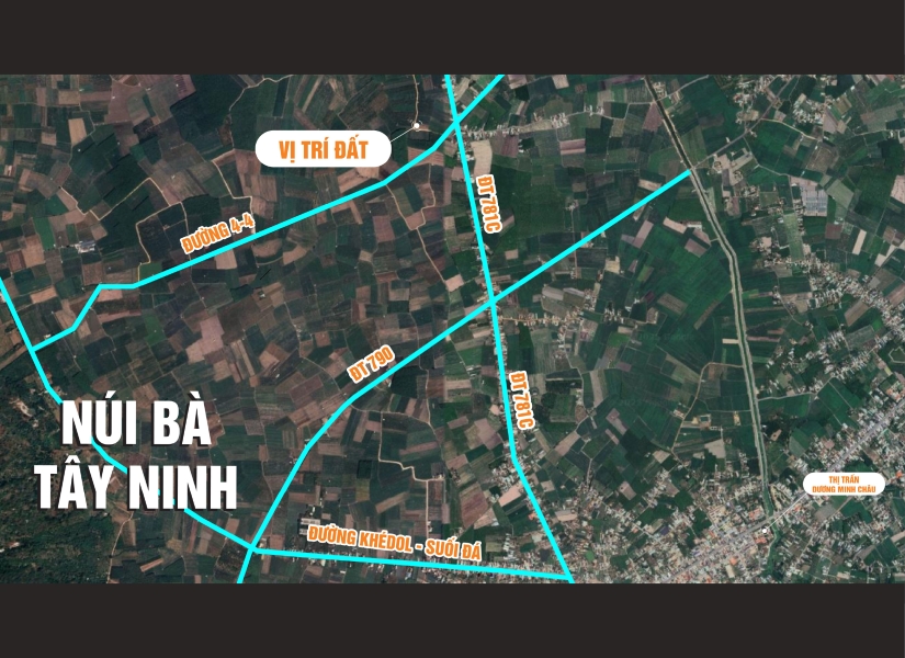 30-LÔ ĐẤT VỊ TRÍ ĐẸP TRONG CỤM DÂN CƯ LỚN – XÃ SUỐI ĐÁ- SỔ SẴN 