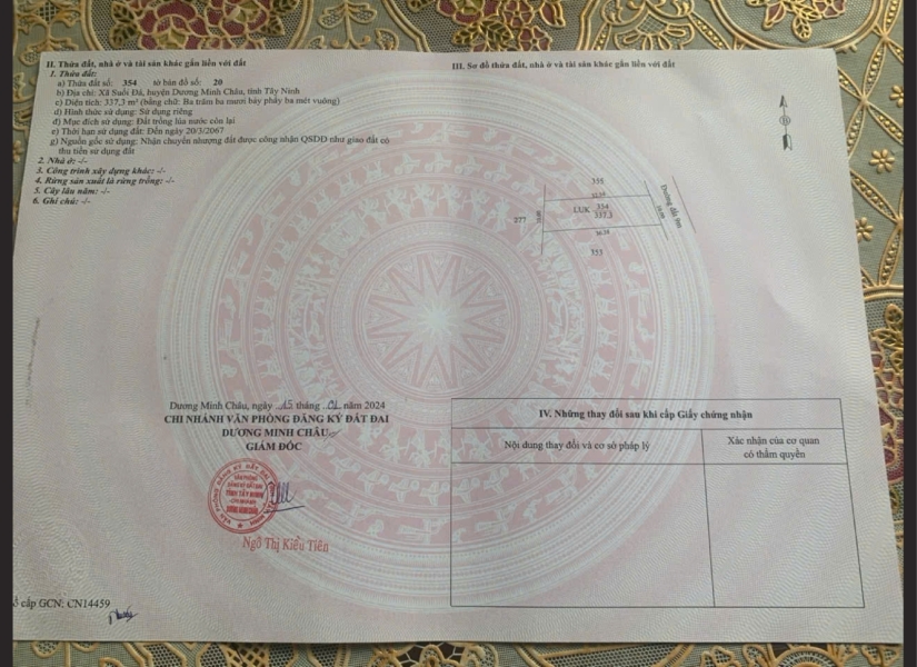 ​  009 - ĐẤT VIEW NÚI BÀ – GIÁ CỰC MỀM CHỈ 55 TRIỆU/M NGANG