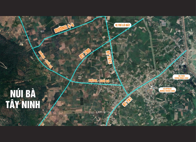 014 - 🔥 MẶT TIỀN KINH DOANH – DIỆN TÍCH LỚN – VIEW CHÍNH DIỆN NÚI BÀ – TRỤC ĐƯỜNG NHỰA DÂN SINH DT781C QH 45M– GIÁ CHỈ TỪ 1.6 TRIỆU/M² - 2.8 TRIỆU/M²🔥