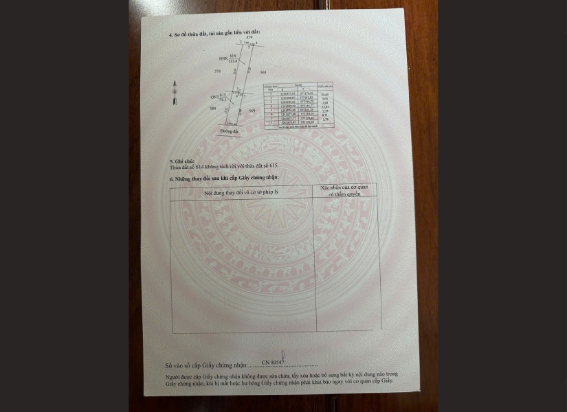 30-LÔ ĐẤT VỊ TRÍ ĐẸP TRONG CỤM DÂN CƯ LỚN – XÃ SUỐI ĐÁ- SỔ SẴN 