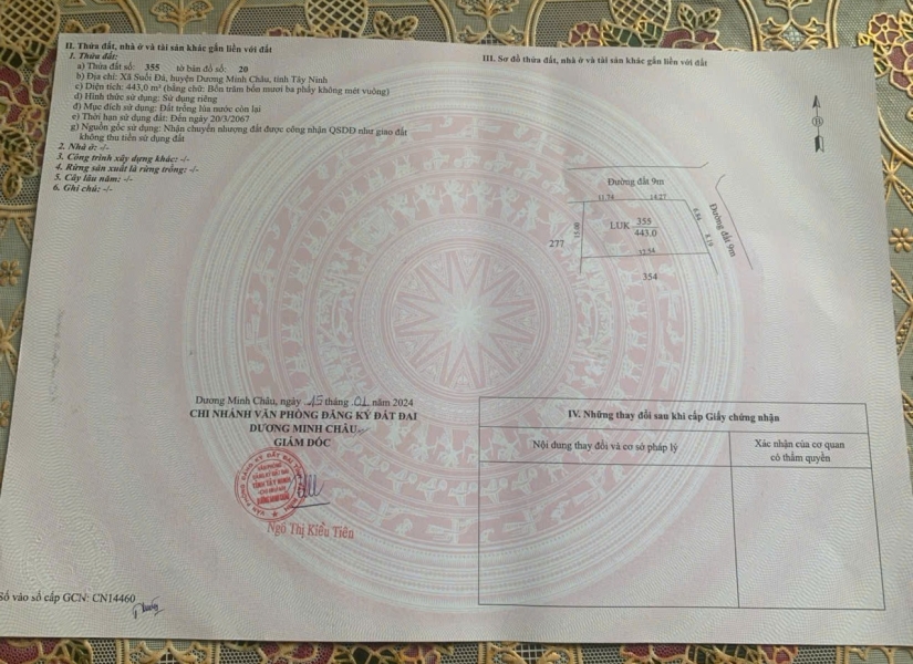 ​  009 - ĐẤT VIEW NÚI BÀ – GIÁ CỰC MỀM CHỈ 55 TRIỆU/M NGANG