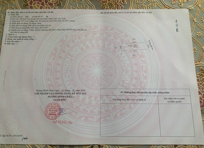 ​  009 - ĐẤT VIEW NÚI BÀ – GIÁ CỰC MỀM CHỈ 55 TRIỆU/M NGANG