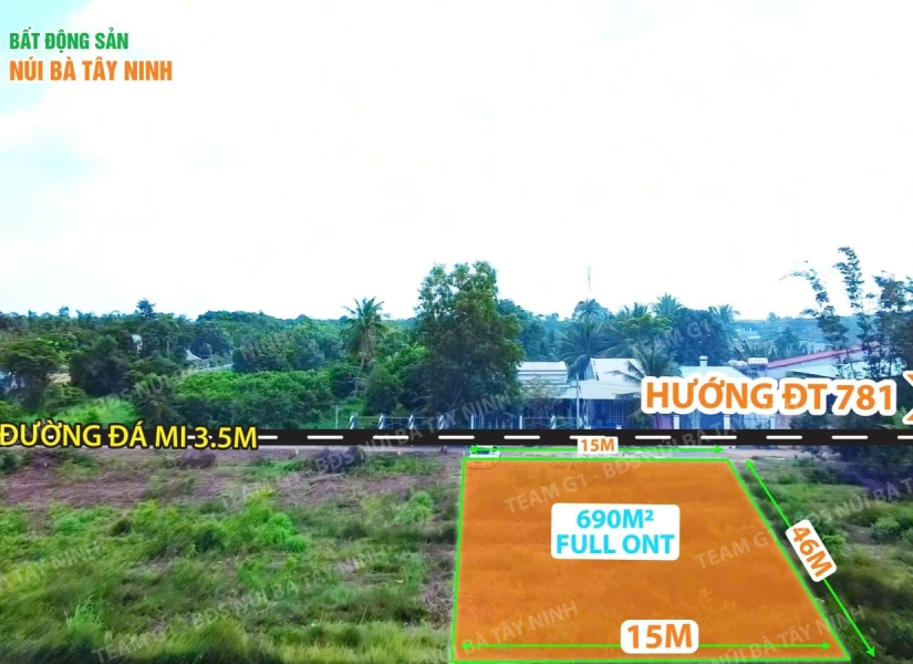 019 - (Đã bán) - LÔ ĐẤT  GẦN CHỢ & UBND XÃ PHAN – FULL THỔ CƯ 🔥