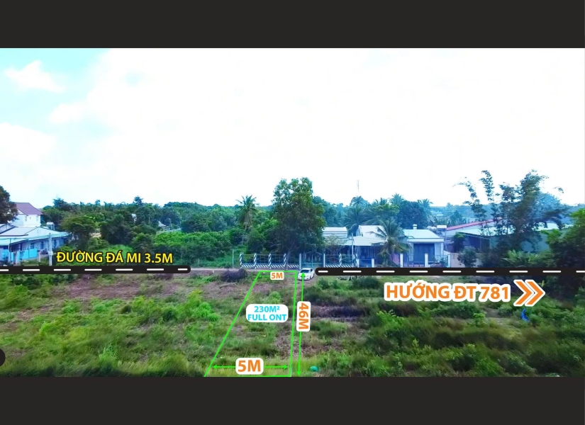 011 - 🔥 LÔ ĐẤT DUY NHẤT – CÁCH NHỰA 781 CHỈ 50M – GẦN CHỢ & UBND XÃ PHAN – FULL THỔ CƯ - GIÁ CHỈ 470 TRIỆU 🔥